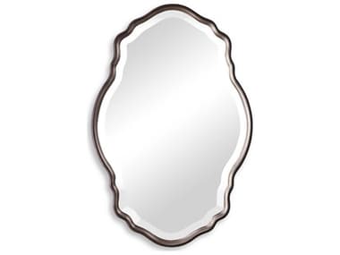 Luxecor Illumination Antiqued Silver Champagne Dark Bronze Wall Mirror LXCW00434