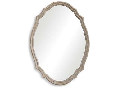 Luxecor Illumination Light Ivory Oval Wall Mirror LXCW00456