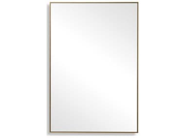 Luxecor Illumination Gold Rectangular Wall Mirror LXCW00500