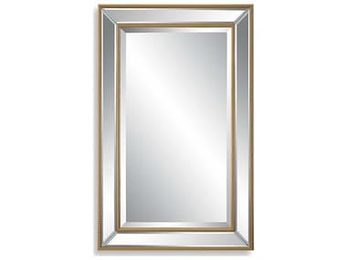 Luxecor Illumination Gold Rectangular Wall Mirror LXCW00538