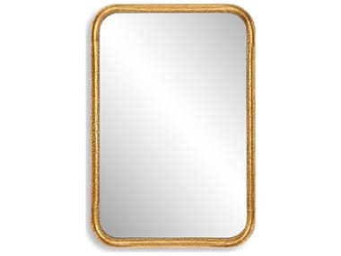 Luxecor Illumination Gold Leaf Rectangular Wall Mirror LXCW00559