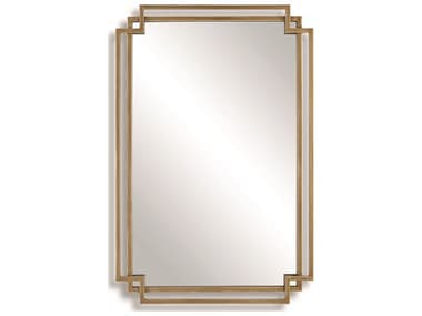 Luxecor Illumination Brushed Gold Rectangular Wall Mirror LXCW00567