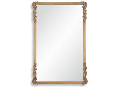 Luxecor Illumination Antique Gold Rectangular Wall Mirror LXCW00580