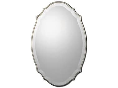 Luxecor Illumination Burnished Silver Oval Wall Mirror LXCW00593