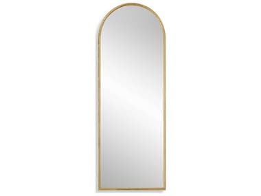 Luxecor Illumination Lightly Antiqued Gold Leaf Wall Mirror LXCW00613