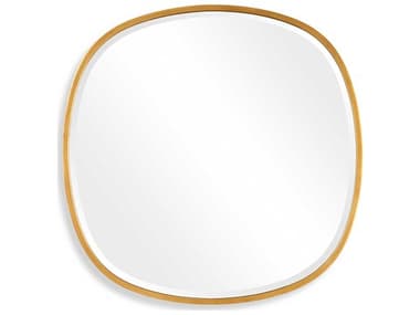 Luxecor Illumination Gold Leaf Round Wall Mirror LXCW00622