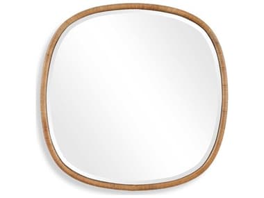 Luxecor Illumination Natural Rattan Round Wall Mirror LXCW00624