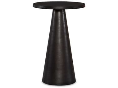 Luxecor Illumination Round Metal Dark Bronze End Table LXCW23031