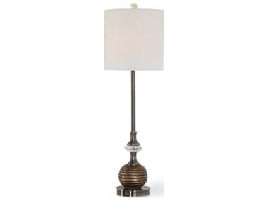 Luxecor Illumination Bronze Drum Hardback Buffet Lamp LXCW260371