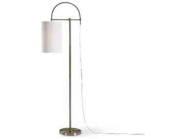 Luxecor Illumination Brushed Brass Round Drum Hardback Shade Floor Lamp LXCW260711