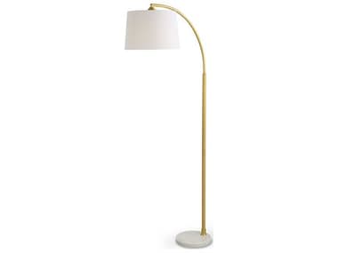 Luxecor Illumination Gold Round Hardback Shade Floor Lamp LXCW261091