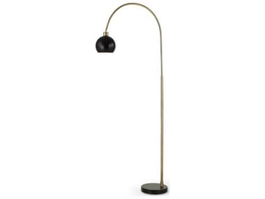 Luxecor Illumination Antique Brass Gold Floor Lamp LXCW261201