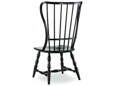 Luxe Designs Hardwood Black Side Dining Chair LXD31067455690