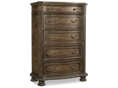 Luxe Designs 43" Wide 5-Drawers Wood Accent Chest LXD51718910990