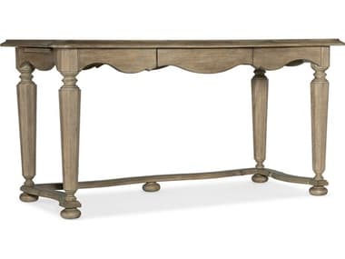 Luxe Designs 60" Brown Acacia Wood Writing Desk LXD5381115049