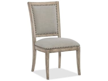 Luxe Designs Hardwood Gray Upholstered Side Dining Chair LXD5951829510LTWD99