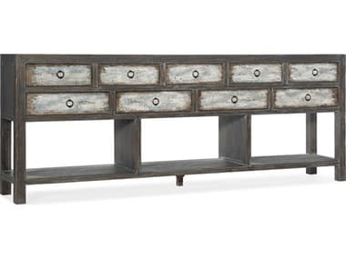 Luxe Designs 90" Rectangular Dark Wood Console Table LXD59529350110