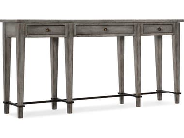 Luxe Designs 68" Rectangular Wood Gray Console Table LXD60069350339504
