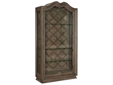 Luxe Designs 50'' Wide Hardwood Wood Display Cabinet LXD60218349668316