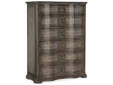 Luxe Designs 44" Wide 6-Drawers Wood Accent Chest LXD60219901108316