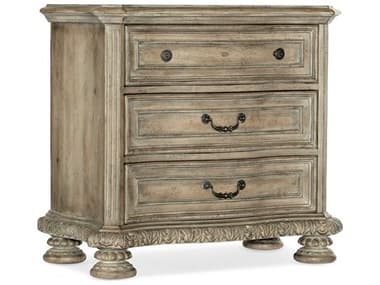 Luxe Designs 34&quot; Wide 3-Drawers Brown Ash Wood Nightstand LXD607990016117920