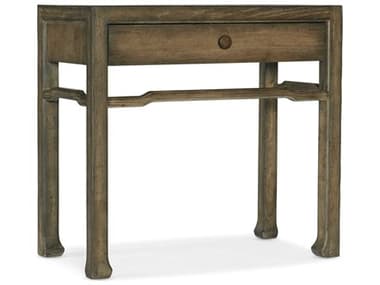Luxe Designs 32" Wide 1-Drawer Brown Solid Wood Nightstand LXD621690015118811