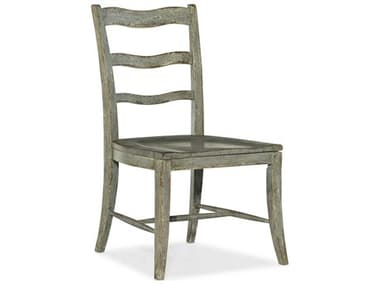 Luxe Designs Oak Wood Gray Side Dining Chair LXD622675310118910