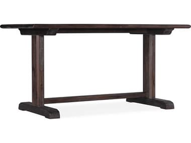 Luxe Designs 60" Brown Acacia Wood Writing Desk LXD742910005118811