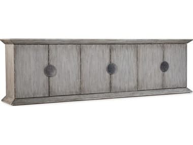 Luxe Designs 110'' Elm Wood Gray Credenza Sideboard LXD8399398849405
