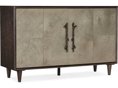 Luxe Designs 54'' Ash Wood Dark Sideboard LXD8399402690