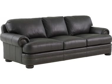 Lexington Silverado 98" Arrowleaf Leather Upholstered Sofa LXLL713733