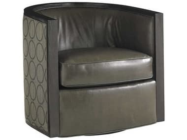 Lexington Palermo Swivel Green Fabric Accent Chair LXLL766711SW