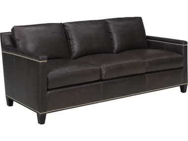 Lexington 79" Misty Leather Upholstered Sofa LXLL772833
