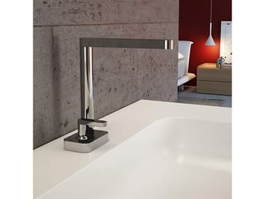 Maestro BathBramosia Luxury Single Handle Bathroom Sink Faucet  Polished Chrome  Low MABFAULILPCR