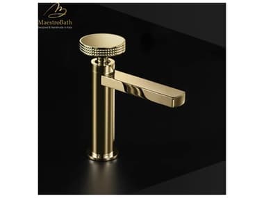 Maestro BathDiletto Low Luxury Bathroom Faucet MABFAUPRLGLD