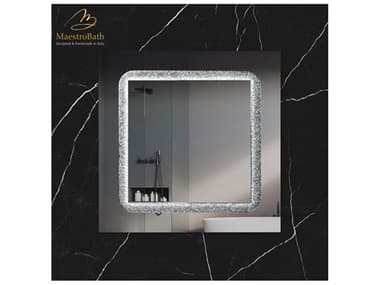 Maestro BathLuminoso Mirror 37" X 37" MABMIRCRSSLV
