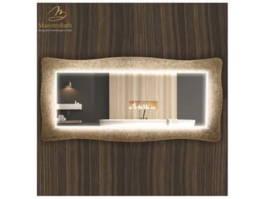 Maestro BathLuca Double Mirror 66" X 29" MABMIRLUDSCBR