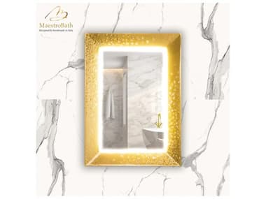 Maestro BathPerlata Single Mirror 66" X 29" MABMIRMURSGLD