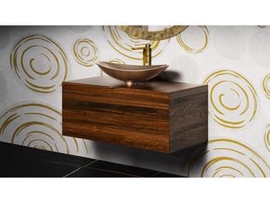 Maestro Bath42" Velluto 100 Single Vanity  Walnut MABVANAVE100WNT