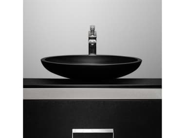 Maestro BathYlenia Cigno Max Vessel Sink  Black MABVETKOMBLK