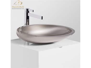 Maestro BathYlenia Cigno Max Vessel Sink  Platinum MABVETKOMPLA