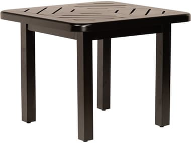 Mallin Trinidad Tables F-top 27'' Wide Aluminum Square End Table MALBC3727F127