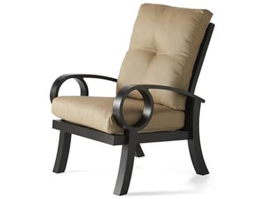 Mallin Eclipse Cast Aluminum Cushion Dining Chair MALEP410