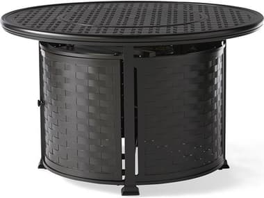 Mallin Cambria Firepit Tables 9000 Series Aluminum Round Fire Pit Table MALMF042S9043F