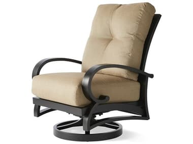 Mallin Salisbury Cast Aluminum Swivel Rocker Lounge Chair MALSS486