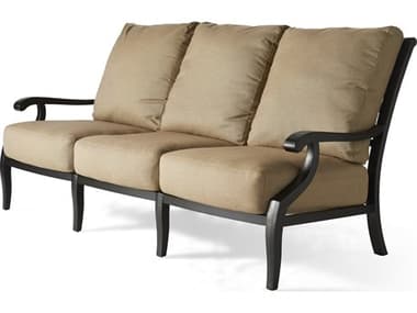 Mallin Turin Cushion Cast Aluminum Sofa MALTX881