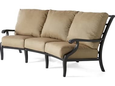 Mallin Turin Cushion Cast Aluminum Sofa MALTX891