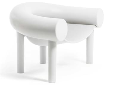 Magis Outdoor Sam White Polypropylene Lounge Chair MAOSD1890B