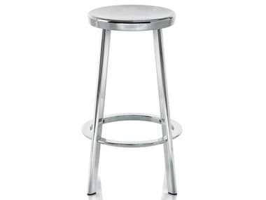 Magis Outdoor Deja-vu Polished Aluminum Metal Counter Stool MAOSD284