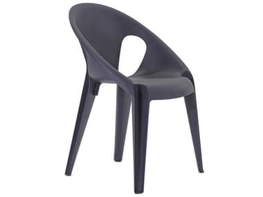 Magis Outdoor Bell Midnight Polypropylene Lounge Chair MAOSD290403